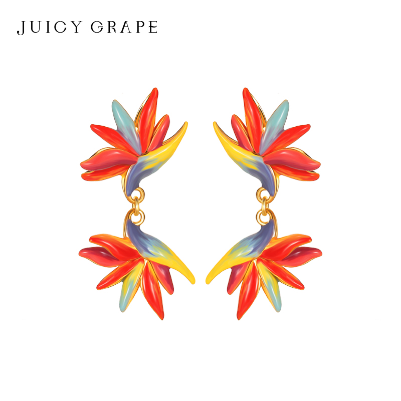 Paradise Jewelry & Watches Llc Miami - Juicy Grape Birds of Paradise flowers