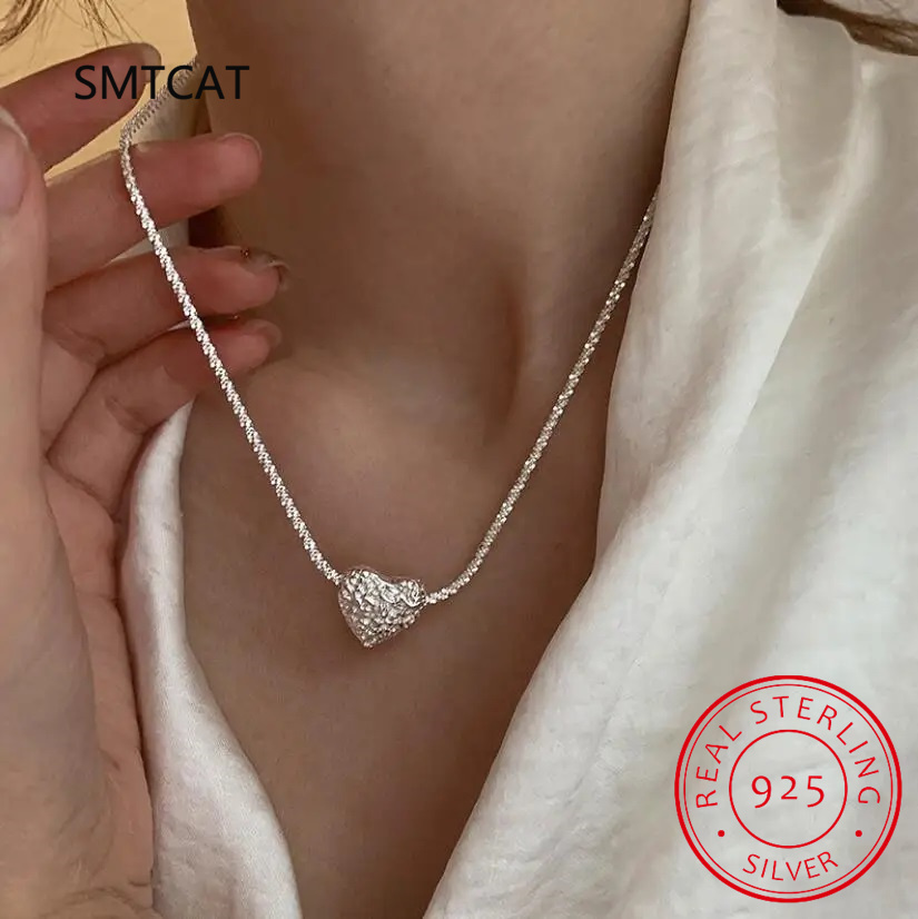 New Arrived S925 Sterling Silv - Crystal Choker Necklace incelemesi ve fiyatı