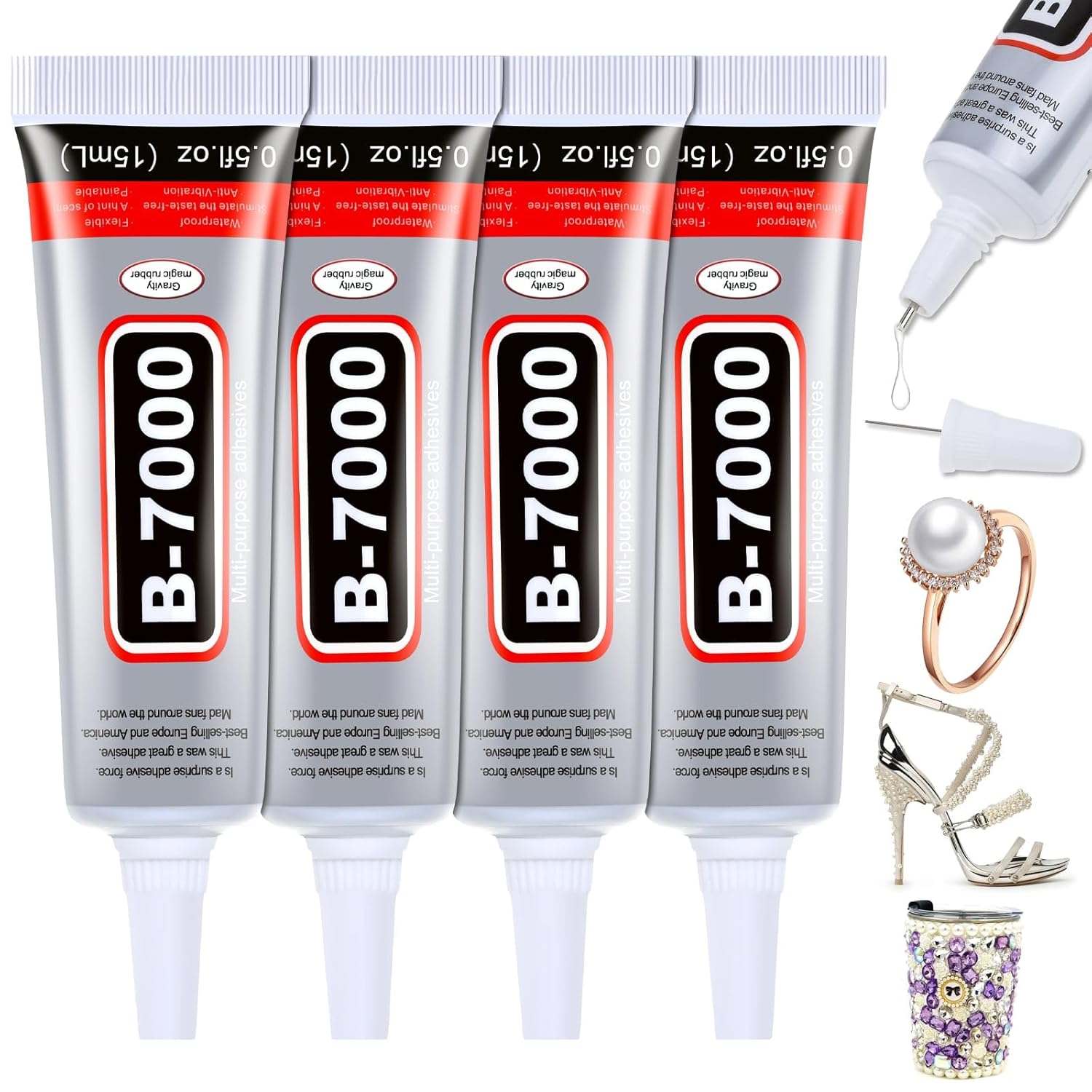 1-10Pcs B-7000 Super Glue Lool - Jewelry Repair & Watches Photos incelemesi ve fiyatı