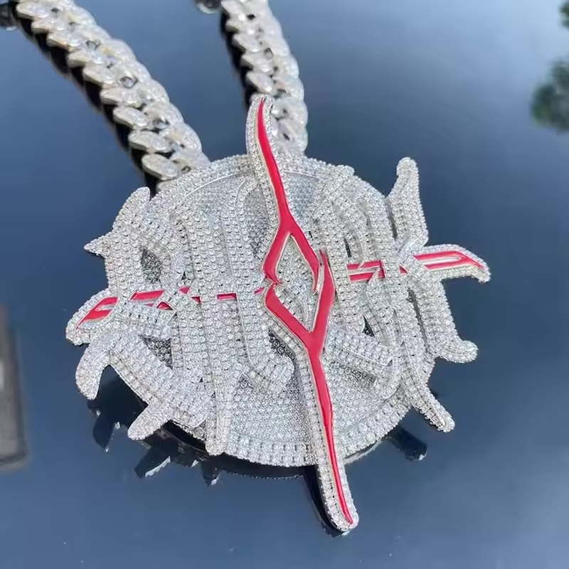 Custom White Gold Plating Ster - Hip Hop Chain Necklace incelemesi ve fiyatı