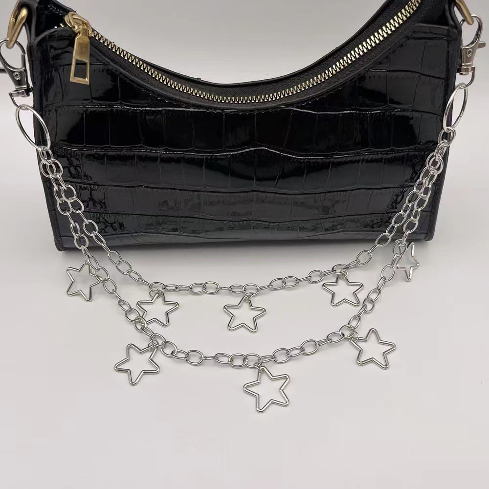 Punk Star Double Layer Waist C - Hip Hop Chain Necklace incelemesi ve fiyatı