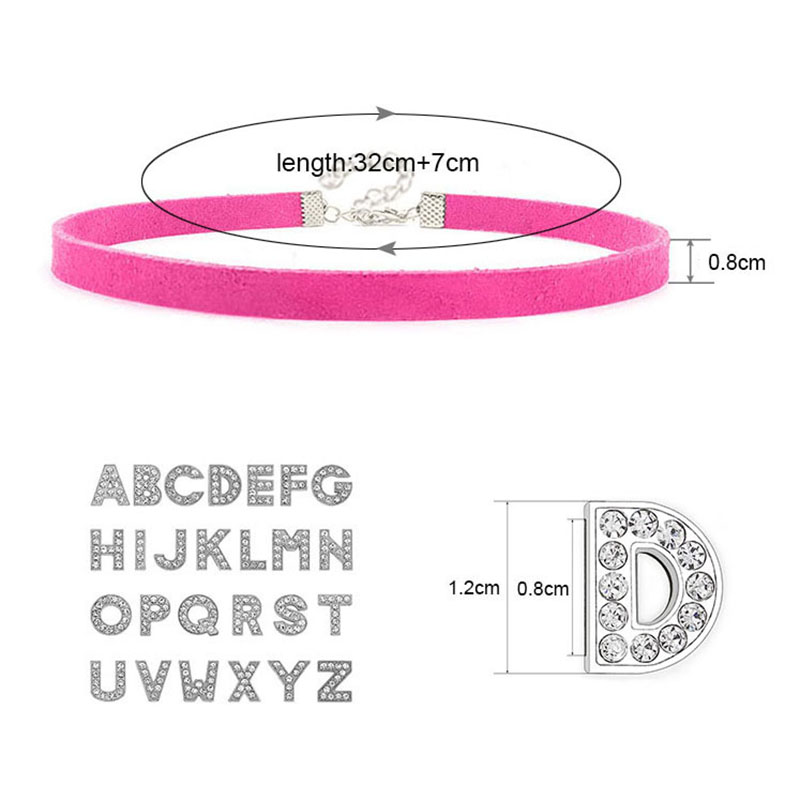 Sexy Hot Rhinestone Letters I  - Crystal Choker Necklace incelemesi ve fiyatı