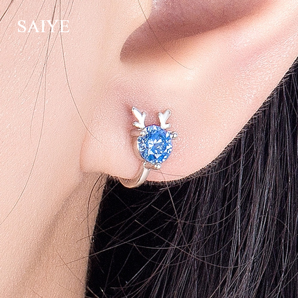 925 Sterling Silver Elk Ear Cl - Ear Cuff No Piercing incelemesi ve fiyatı