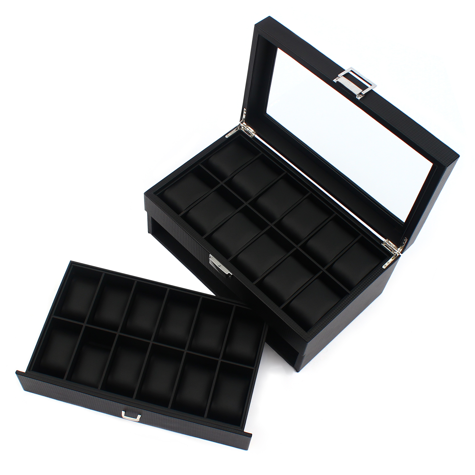 24 Slot Watch Storage Box Disp - Jewelry And Watches Box incelemesi ve fiyatı