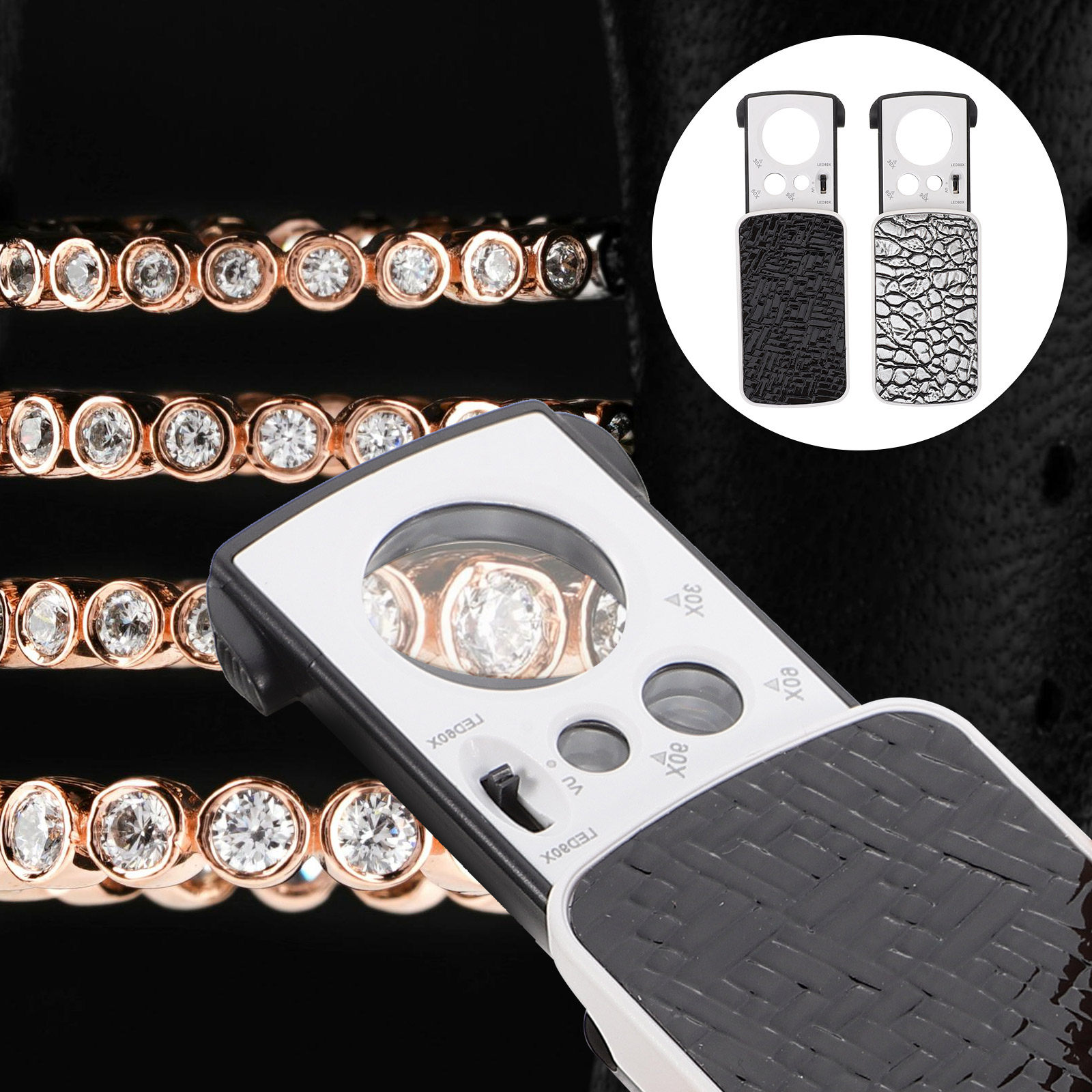 2Pcs Jewelry Magnifier LED Por - Collectors Coins Jewelry & Watches Of Smithtown incelemesi ve fiyatı