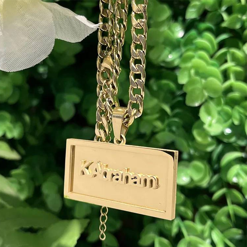 Custom Name Hip Hop Necklace f - Hip Hop Chain Necklace incelemesi ve fiyatı