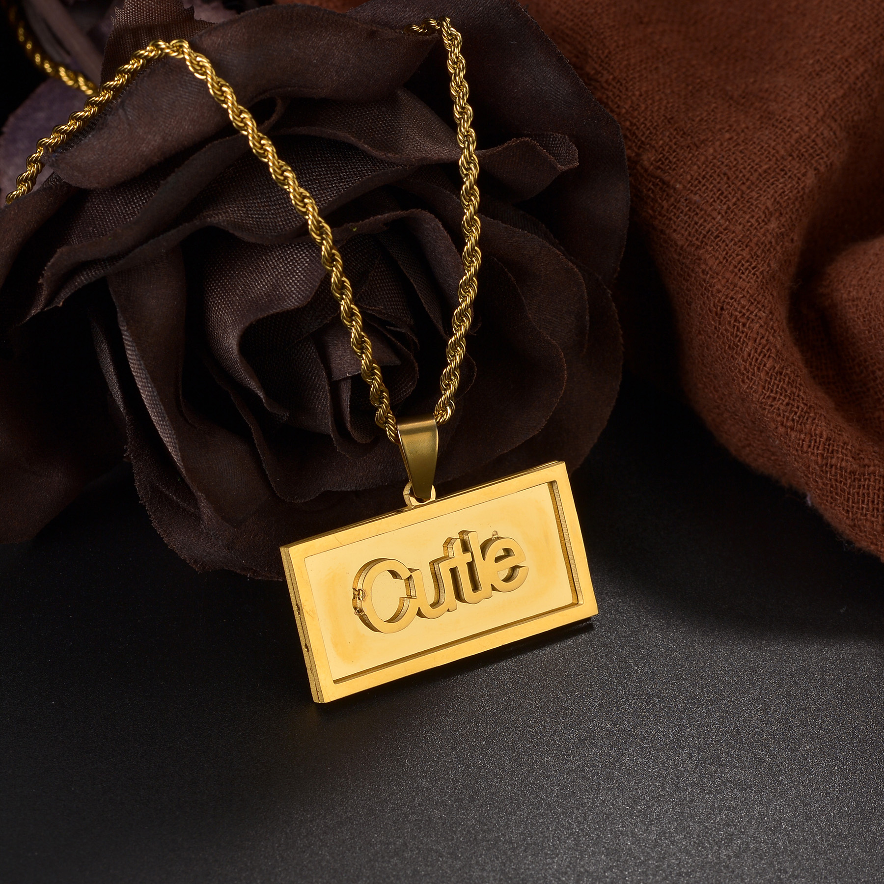Custom Name Hip Hop Necklace f - Hip Hop Chain Necklace incelemesi ve fiyatı