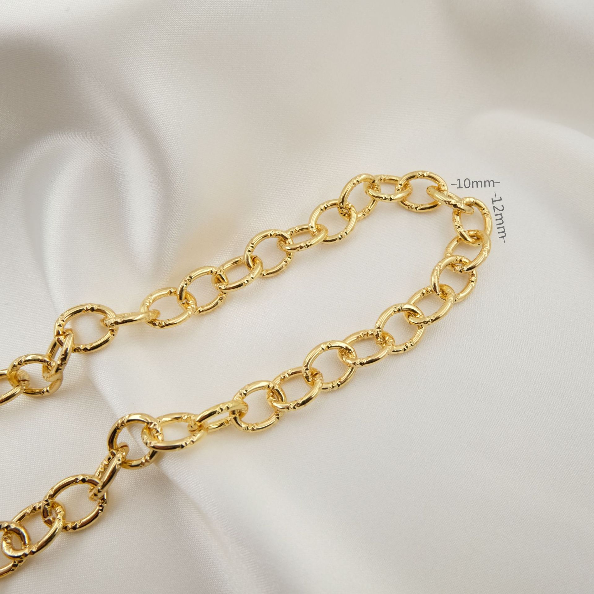 WT-BC199 18K Gold Plated Coppe - Hip Hop Chain Necklace incelemesi ve fiyatı