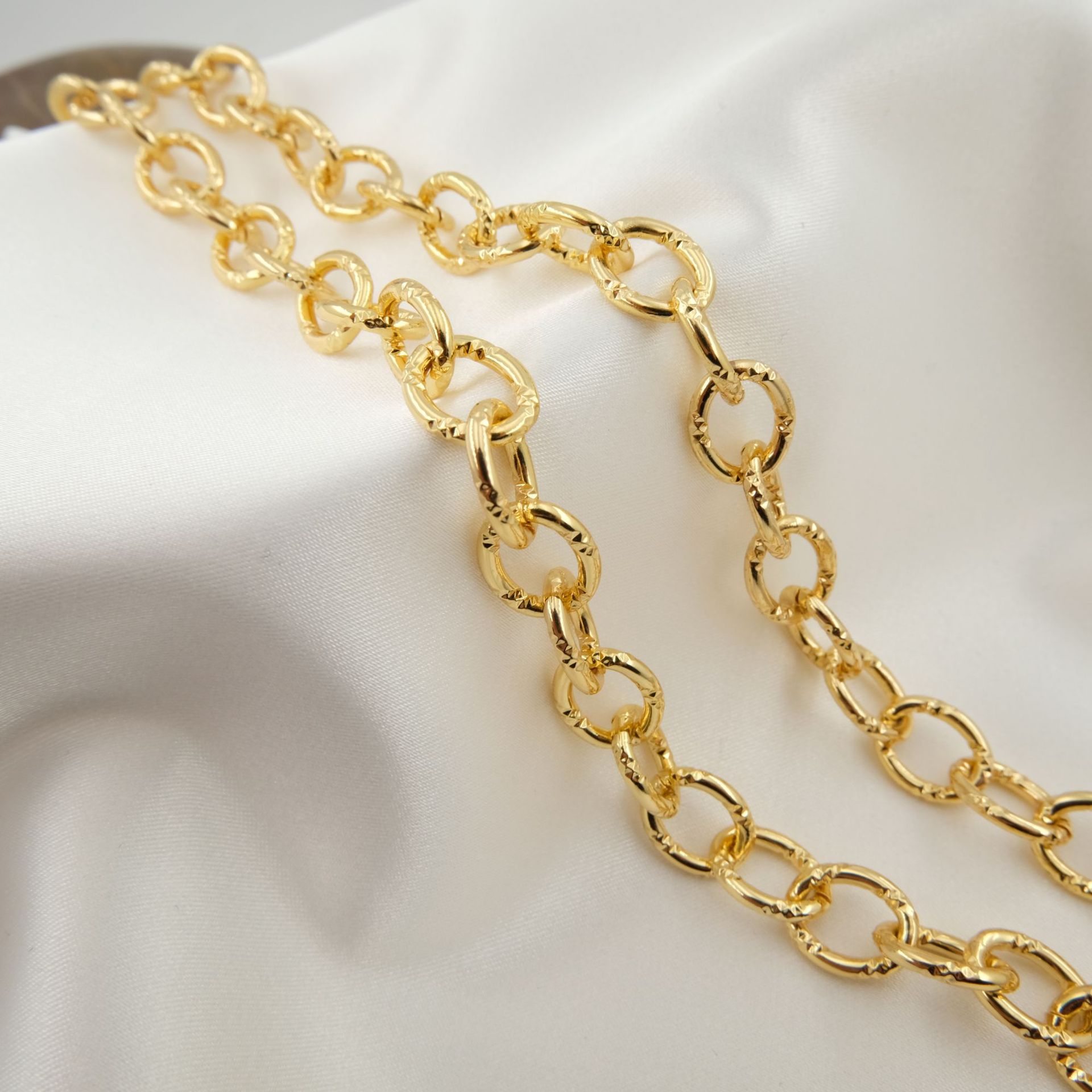 WT-BC199 18K Gold Plated Coppe - Hip Hop Chain Necklace incelemesi ve fiyatı