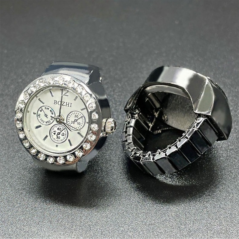 Creative Vintage Rhinestone Ri - Vintage Jewelry Watches Women incelemesi ve fiyatı
