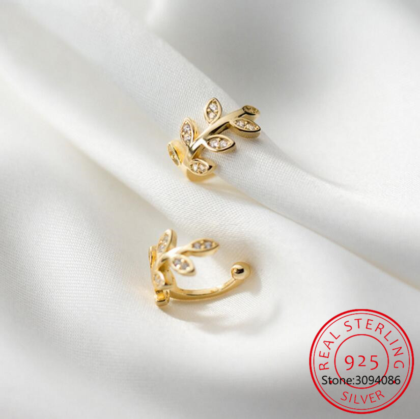 925 Sterling Silver Ear Cuff F - Ear Cuff No Piercing incelemesi ve fiyatı