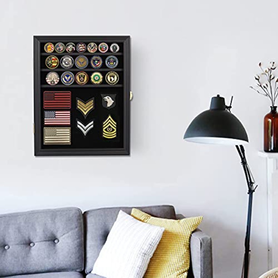 Medals Display Case Wall Frame - Collectors Coins Jewelry & Watches Of Smithtown incelemesi ve fiyatı