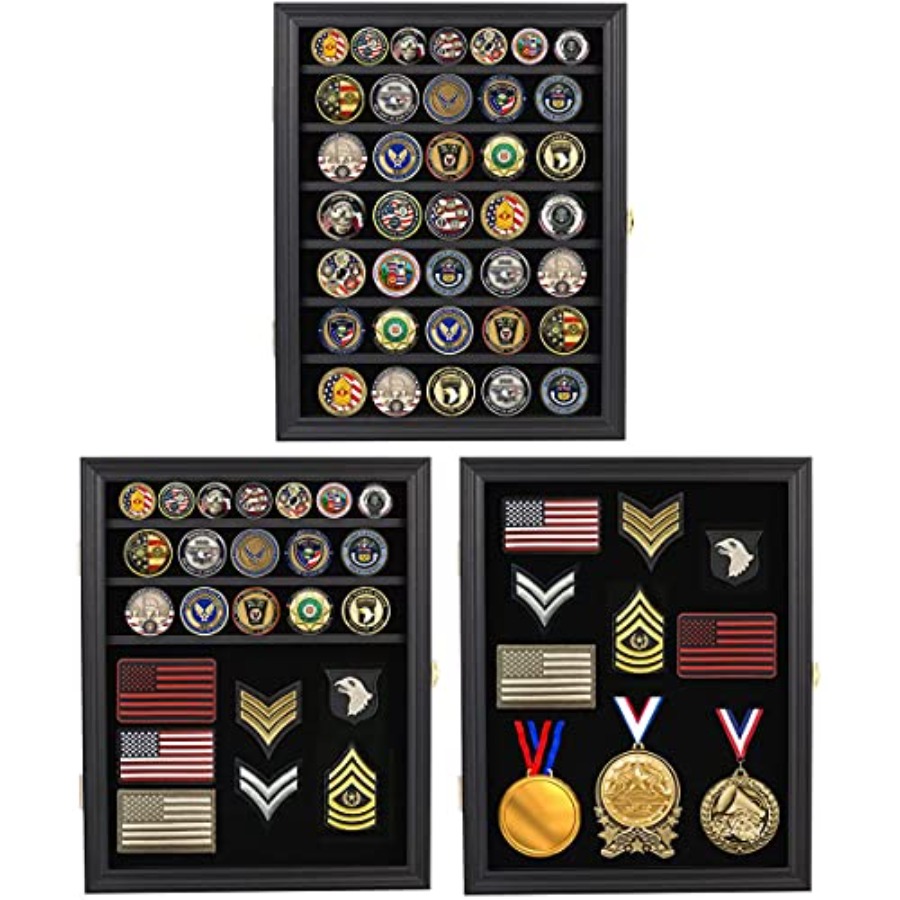 Medals Display Case Wall Frame - Collectors Coins Jewelry & Watches Of Smithtown incelemesi ve fiyatı