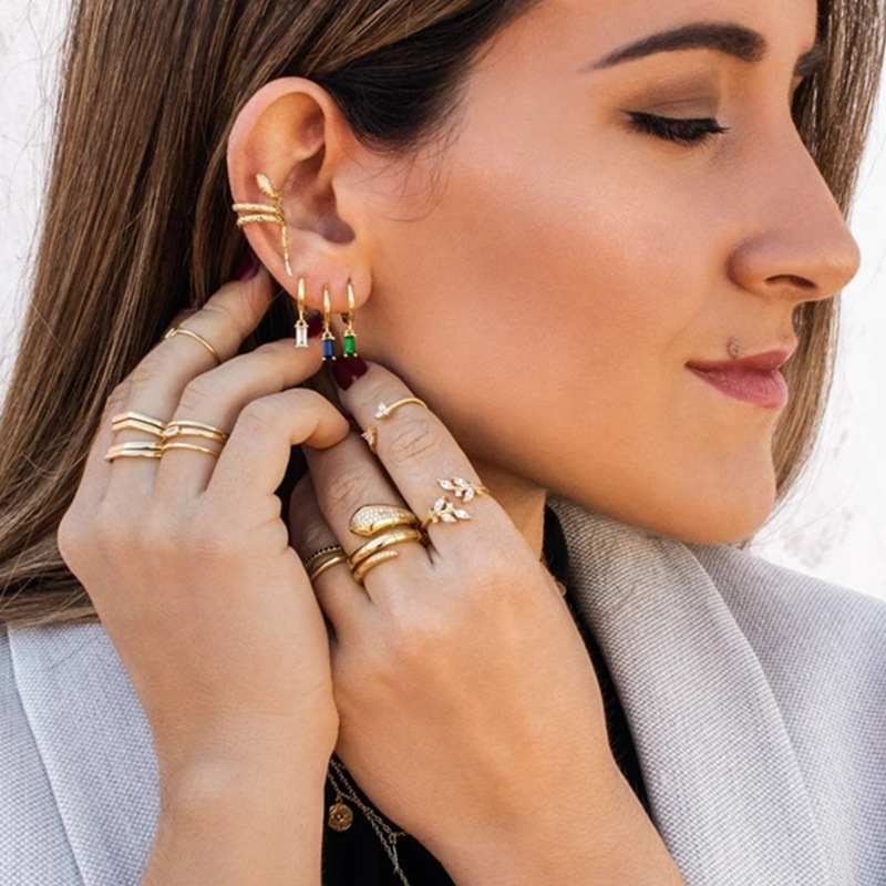 F.I.N.S Stack Creative Snake 9 - Ear Cuff No Piercing incelemesi ve fiyatı
