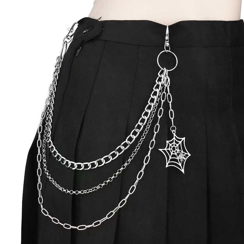 Fashion Punk Metal Pants Chain - Hip Hop Chain Necklace incelemesi ve fiyatı