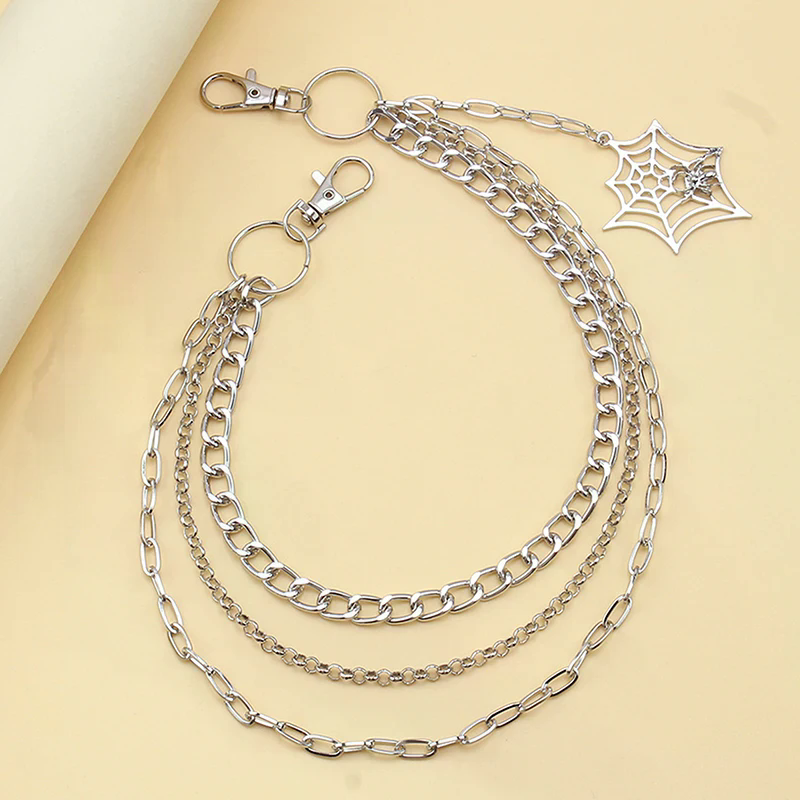 Fashion Punk Metal Pants Chain - Hip Hop Chain Necklace incelemesi ve fiyatı