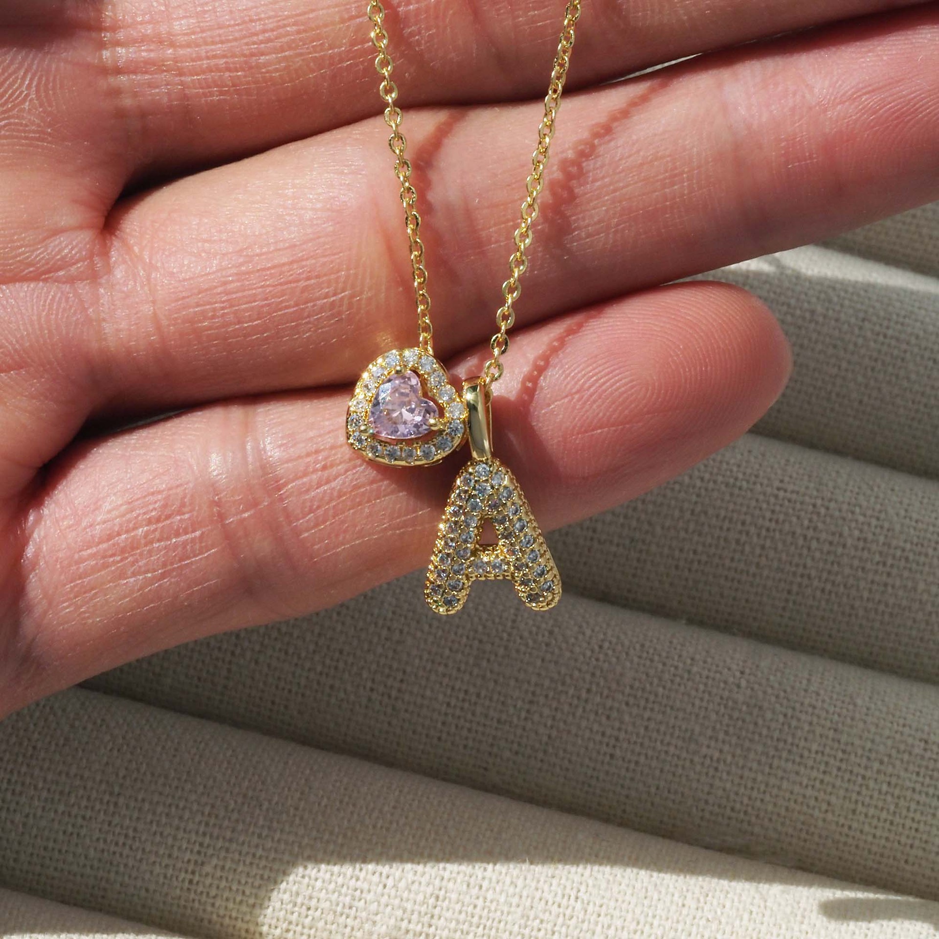 DOREMI Dainty Heart Birthstone - Crystal Choker Necklace incelemesi ve fiyatı