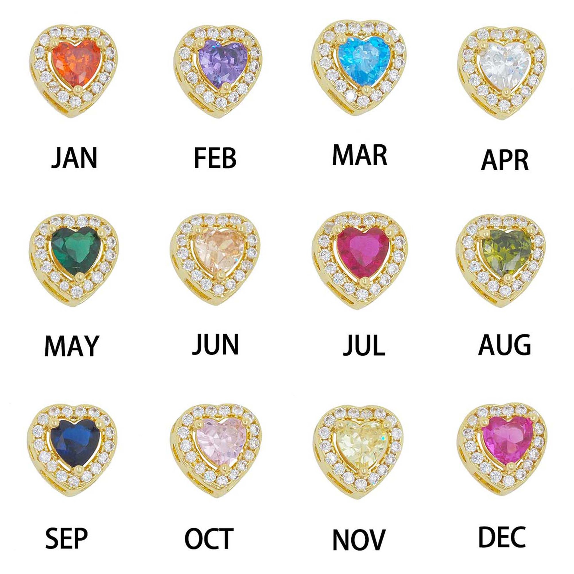 DOREMI Dainty Heart Birthstone - Crystal Choker Necklace incelemesi ve fiyatı