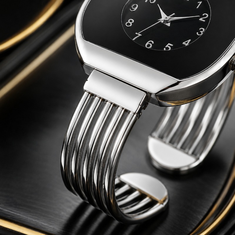 Vintage Style Hollow Open Bang - Vintage Jewelry Watches Women incelemesi ve fiyatı