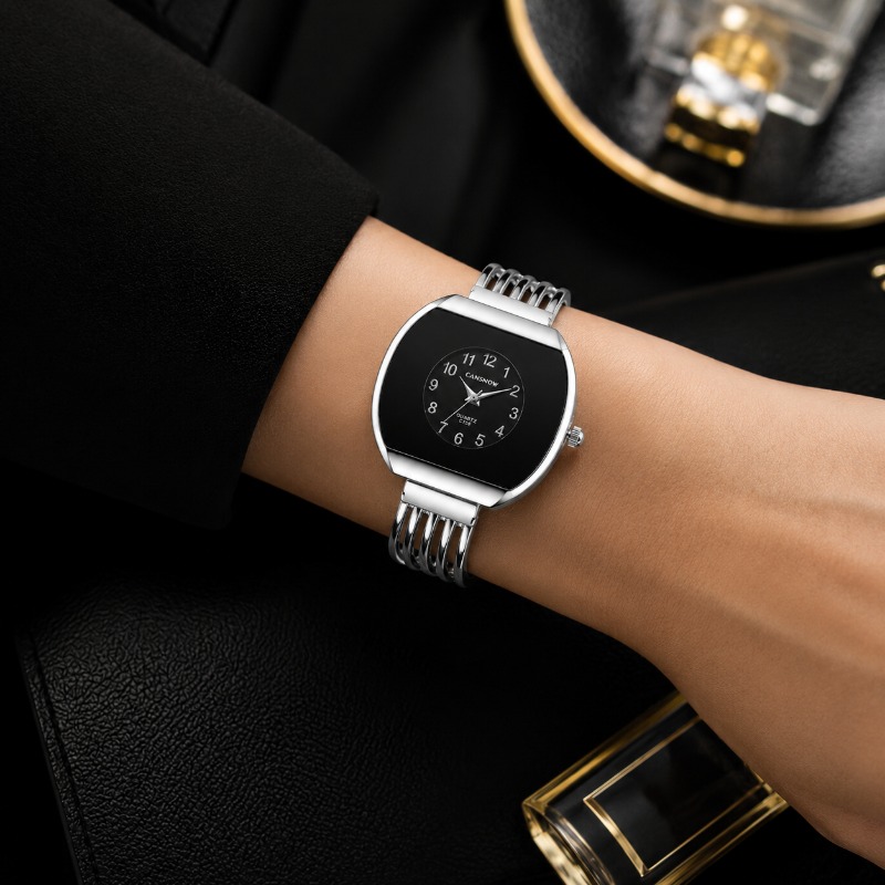 Vintage Style Hollow Open Bang - Vintage Jewelry Watches Women incelemesi ve fiyatı