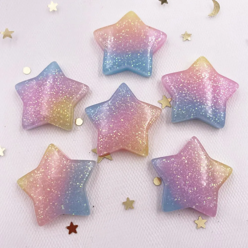10PCS Glitter Kawaii Resin Col - Paradise Jewelry & Watches Llc Miami incelemesi ve fiyatı