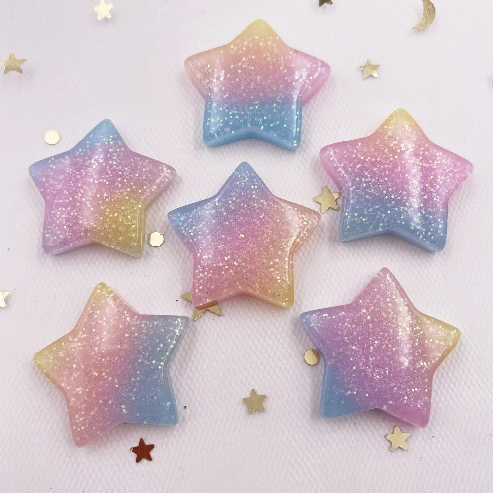 10PCS Glitter Kawaii Resin Col - Paradise Jewelry & Watches Llc Miami incelemesi ve fiyatı