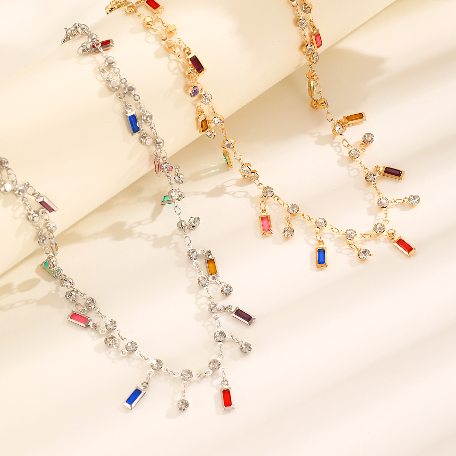 Fashion Dopamine Colorful Crys - Crystal Choker Necklace incelemesi ve fiyatı