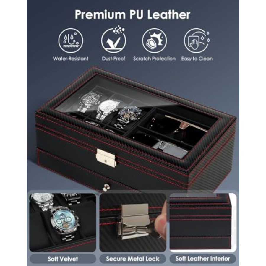 Watch Jewelry Box Organizer, 2 - Jewelry And Watches Box incelemesi ve fiyatı