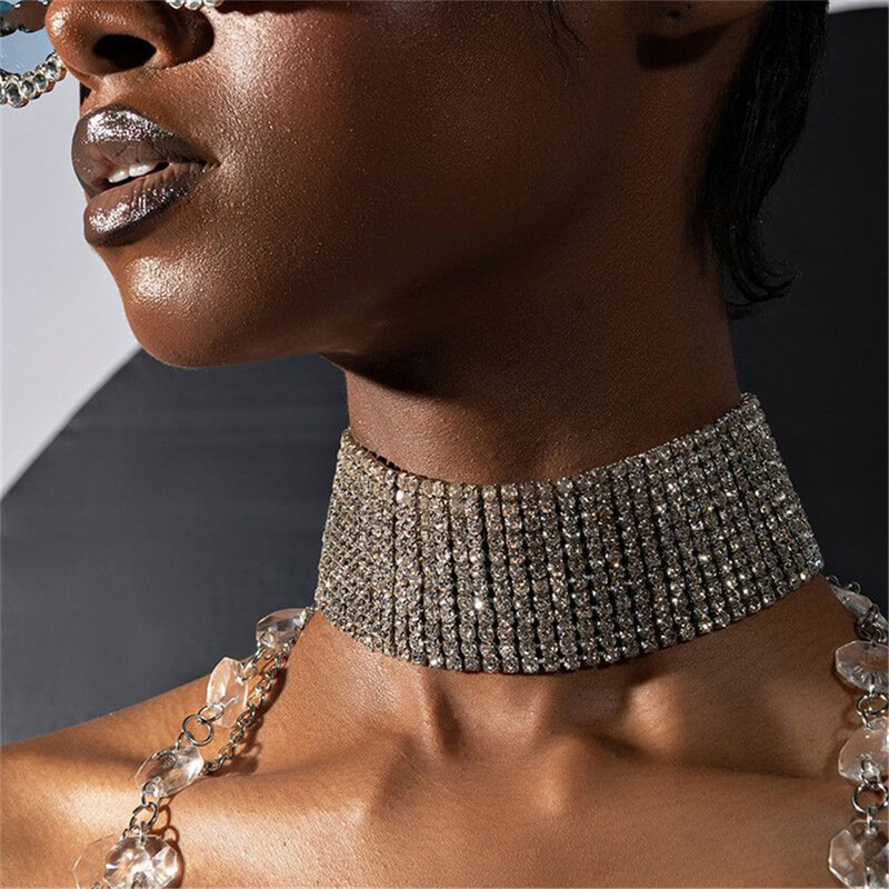 Necklace For Women Crystal Nec - Crystal Choker Necklace incelemesi ve fiyatı