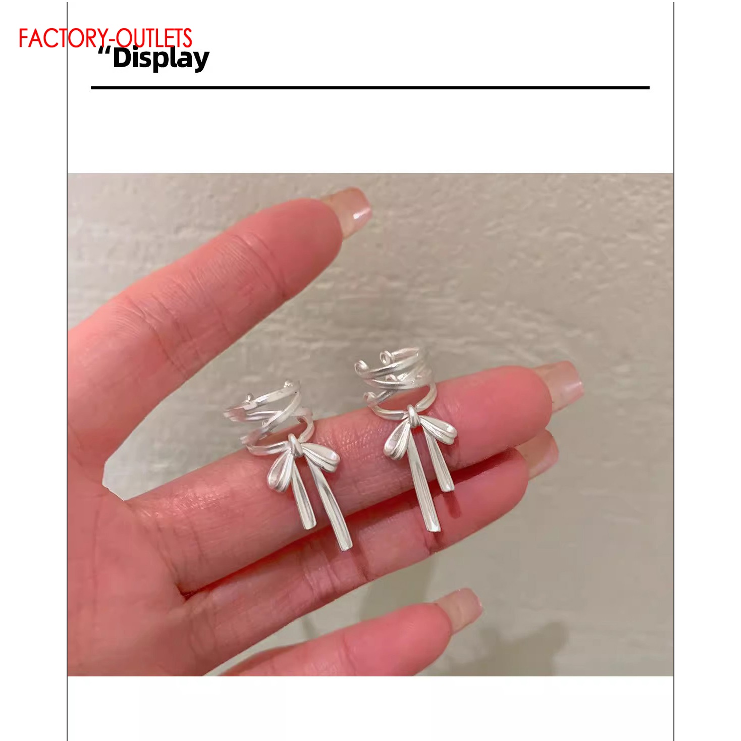Genuine 925 Sterling Silver Ea - Ear Cuff No Piercing incelemesi ve fiyatı