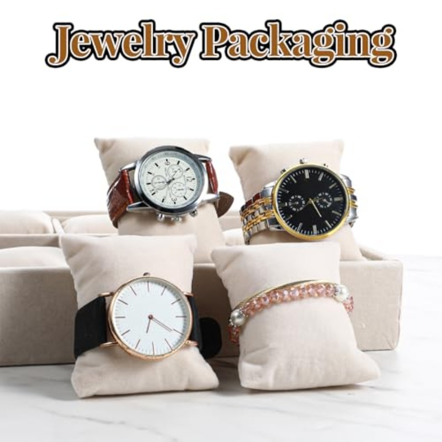 2 Pcs Beige Velvet Jewelry Org - Jewelry And Watches Box incelemesi ve fiyatı
