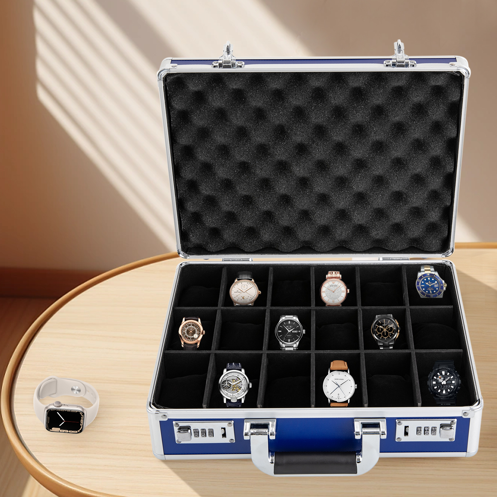 18 slot watch case with lock d - Used Jewelry Watches incelemesi ve fiyatı