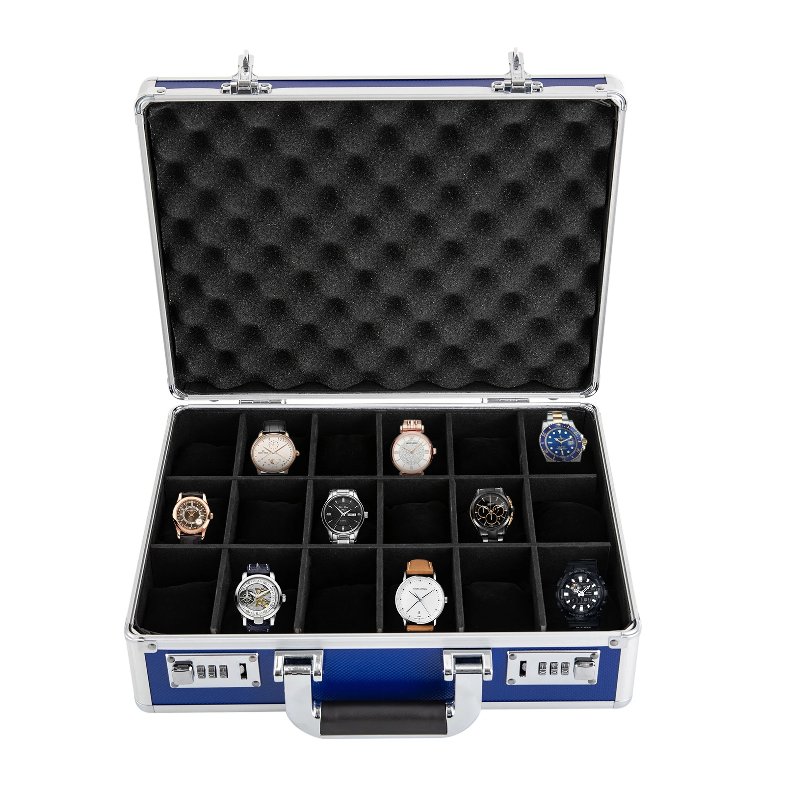 18 slot watch case with lock d - Used Jewelry Watches incelemesi ve fiyatı