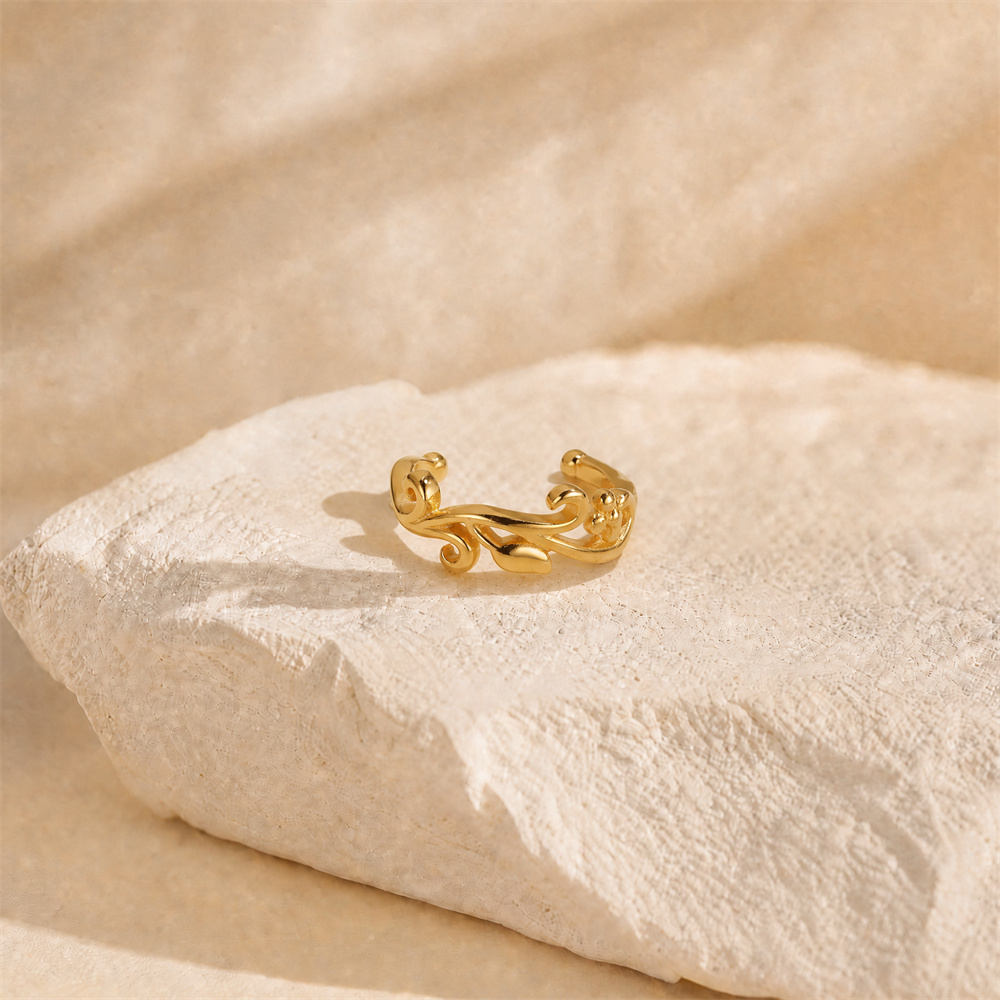 Aide 925 Sterling Silver Gold  - Ear Cuff No Piercing incelemesi ve fiyatı