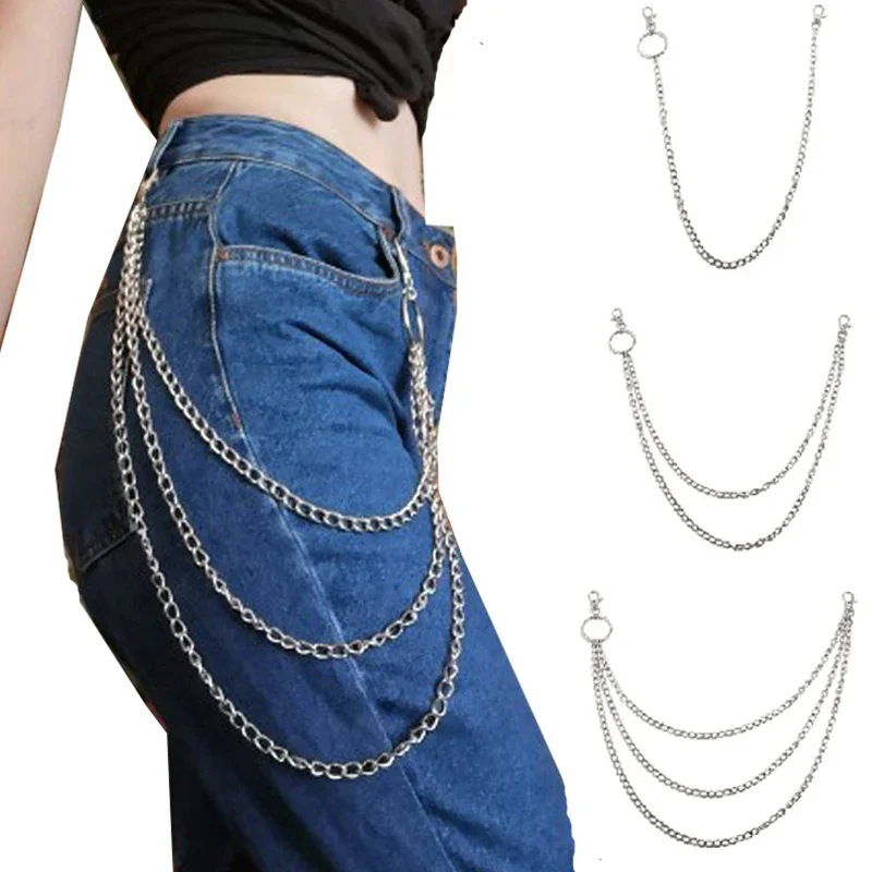 Long Metal Belt Chain Rock Pun - Hip Hop Chain Necklace incelemesi ve fiyatı