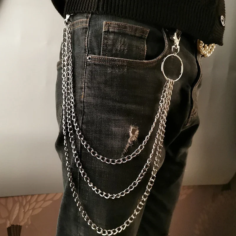 Long Metal Belt Chain Rock Pun - Hip Hop Chain Necklace incelemesi ve fiyatı
