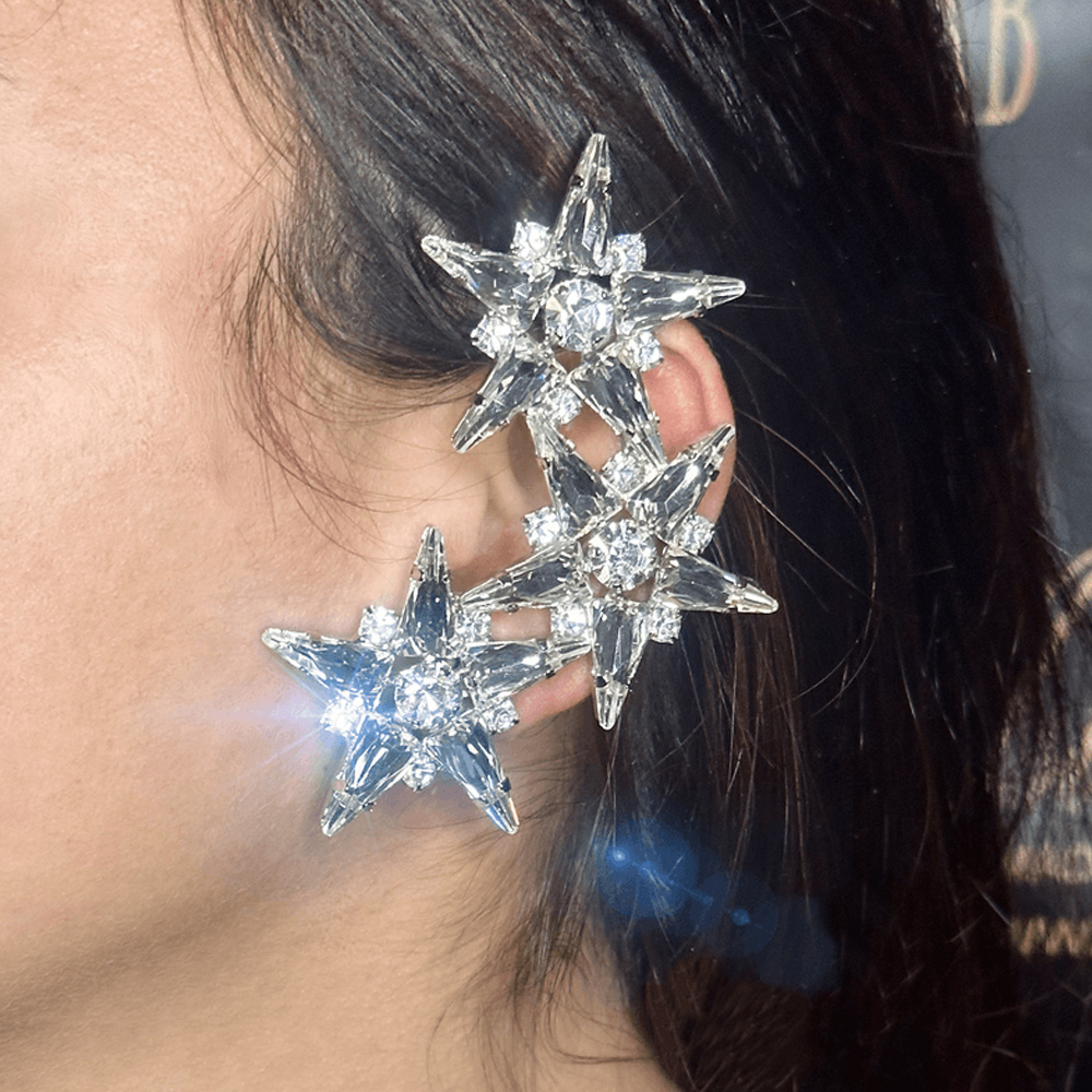 Stonefans Five-Pointed Star Ea - Ear Cuff No Piercing incelemesi ve fiyatı