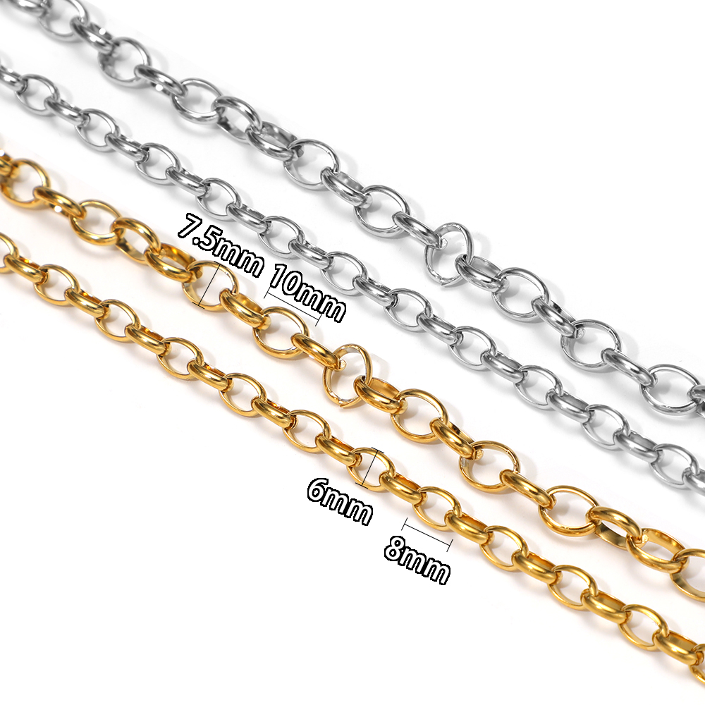 1 Meter Stainless Steel O Shap - Hip Hop Chain Necklace incelemesi ve fiyatı