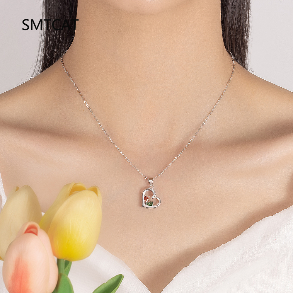 Pear Cut Natural Red Garnet Em - Crystal Choker Necklace incelemesi ve fiyatı