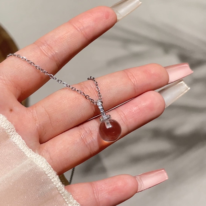 925 Sterling Silver Simple Tra - Crystal Choker Necklace incelemesi ve fiyatı
