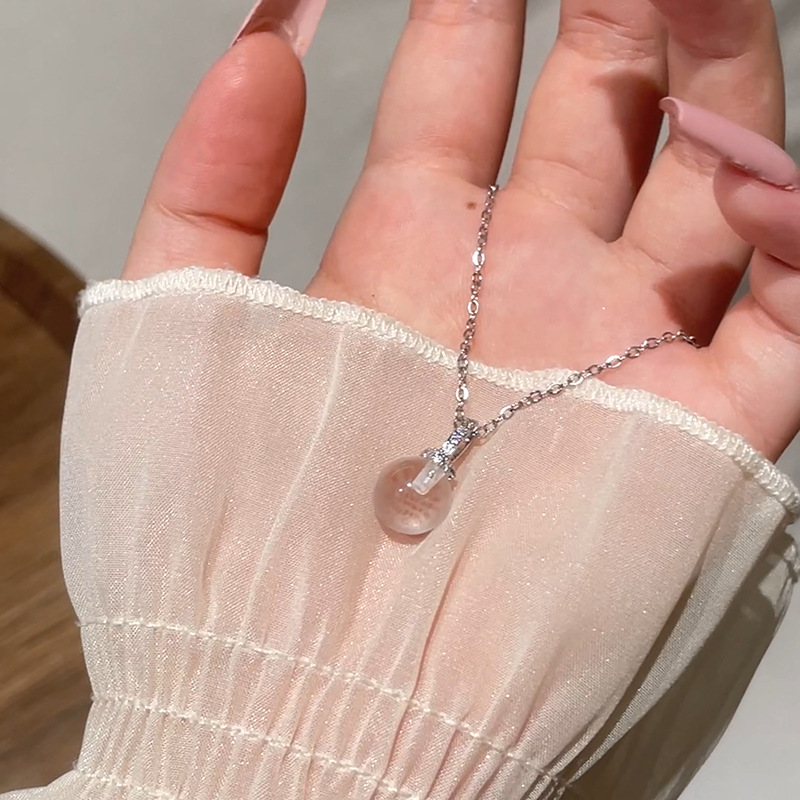 925 Sterling Silver Simple Tra - Crystal Choker Necklace incelemesi ve fiyatı