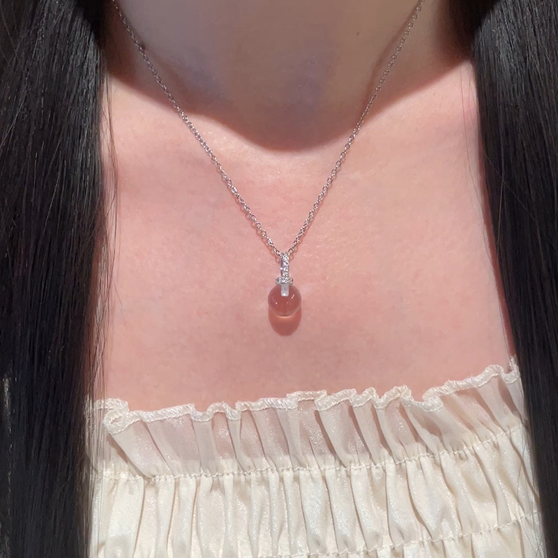 925 Sterling Silver Simple Tra - Crystal Choker Necklace incelemesi ve fiyatı