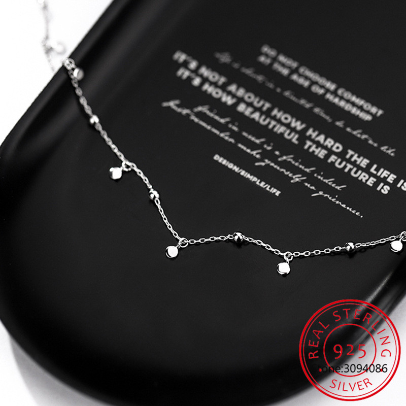 925 Sterling Silver Delicate J - Crystal Choker Necklace incelemesi ve fiyatı