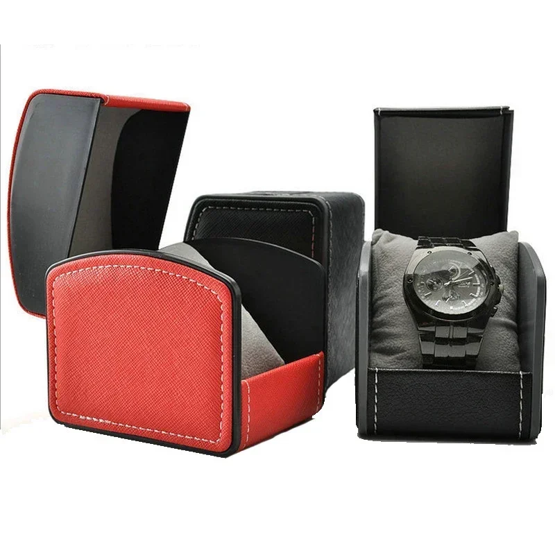 Portable Watch Box PU Leather  - Vintage Jewelry Watches Women incelemesi ve fiyatı