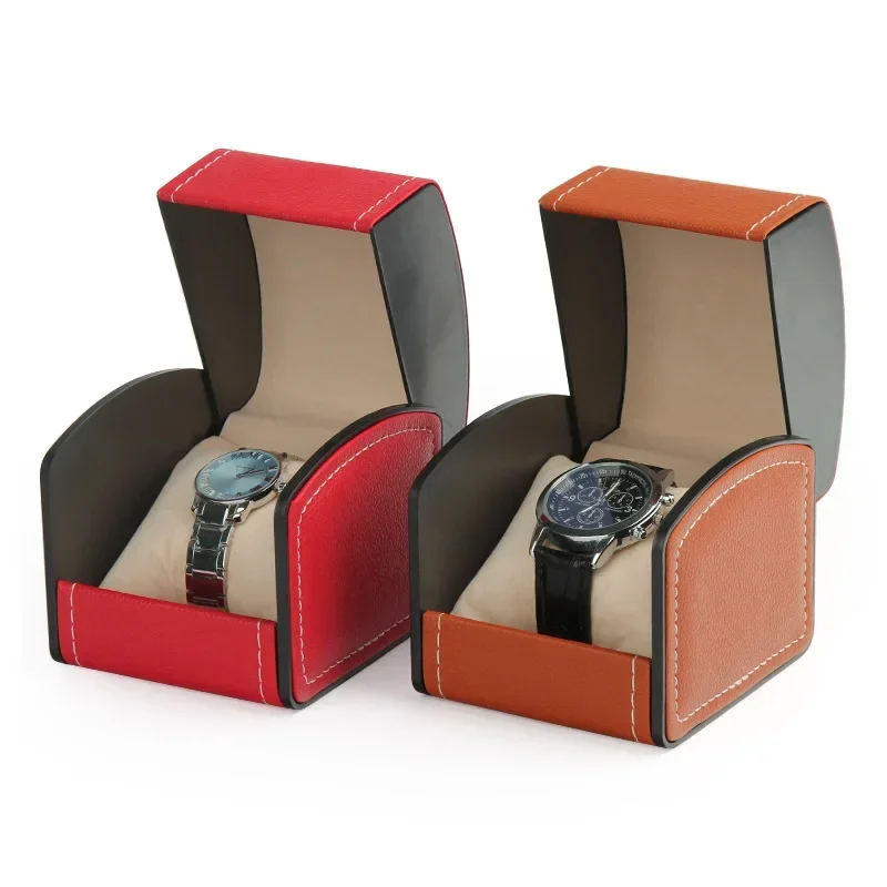 Portable Watch Box PU Leather  - Vintage Jewelry Watches Women incelemesi ve fiyatı