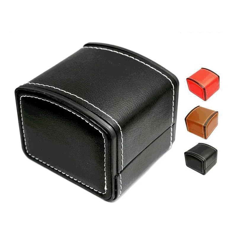 Portable Watch Box PU Leather  - Vintage Jewelry Watches Women incelemesi ve fiyatı