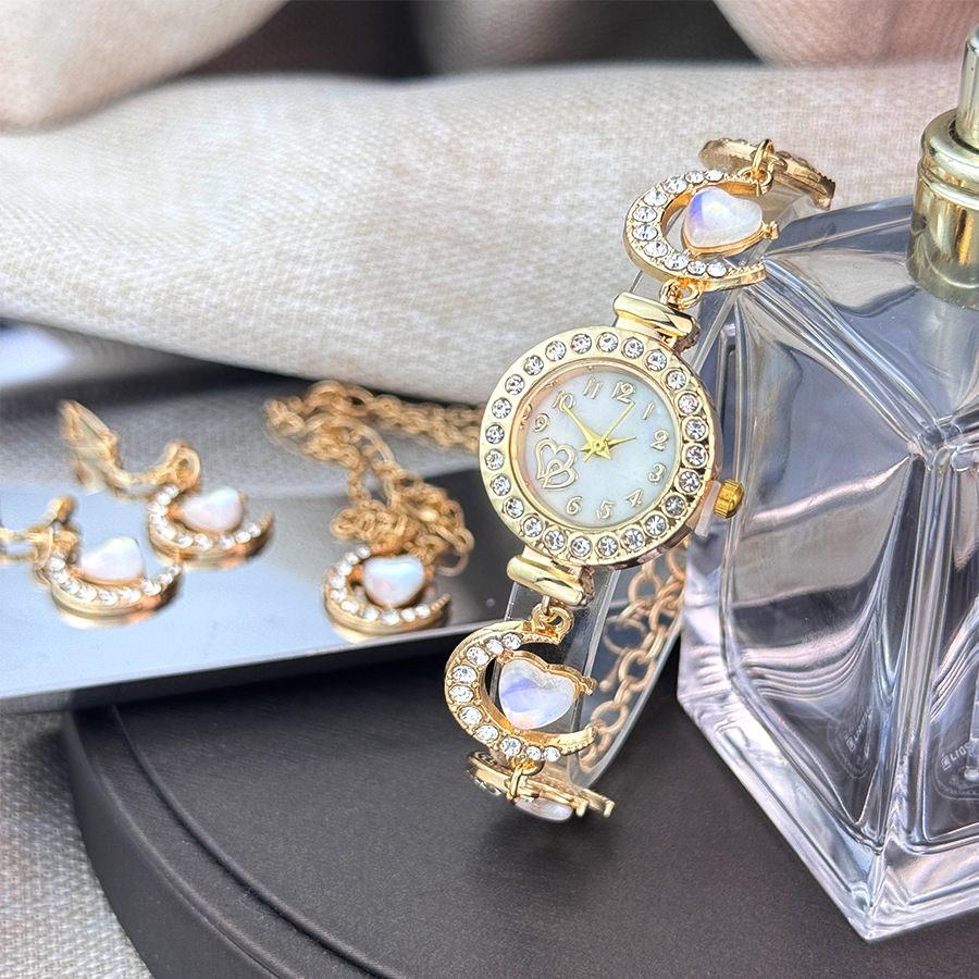 3pcs/set Vintage Love Moon Jew - Vintage Jewelry Watches Women incelemesi ve fiyatı