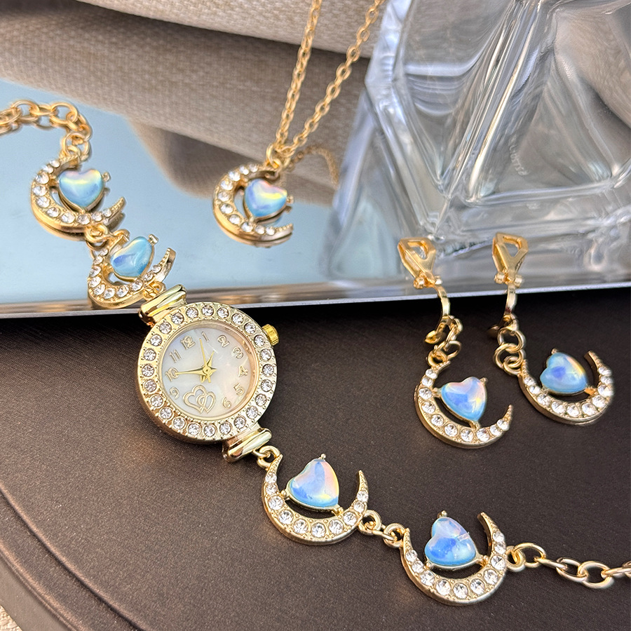 3pcs/set Vintage Love Moon Jew - Vintage Jewelry Watches Women incelemesi ve fiyatı
