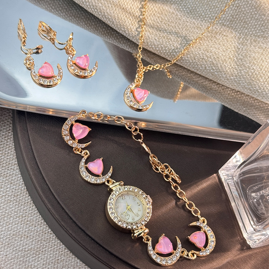 3pcs/set Vintage Love Moon Jew - Vintage Jewelry Watches Women incelemesi ve fiyatı