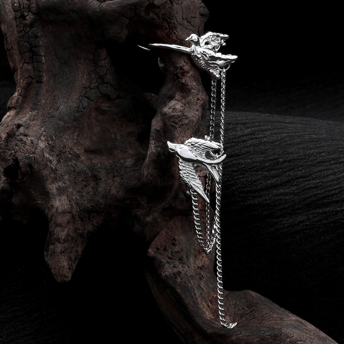 F.I.N.S Bird-Shaped S925 Sterl - Ear Cuff No Piercing incelemesi ve fiyatı